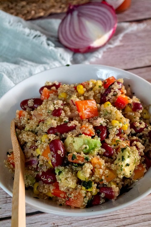 Salade de quinoa à la mexicaine