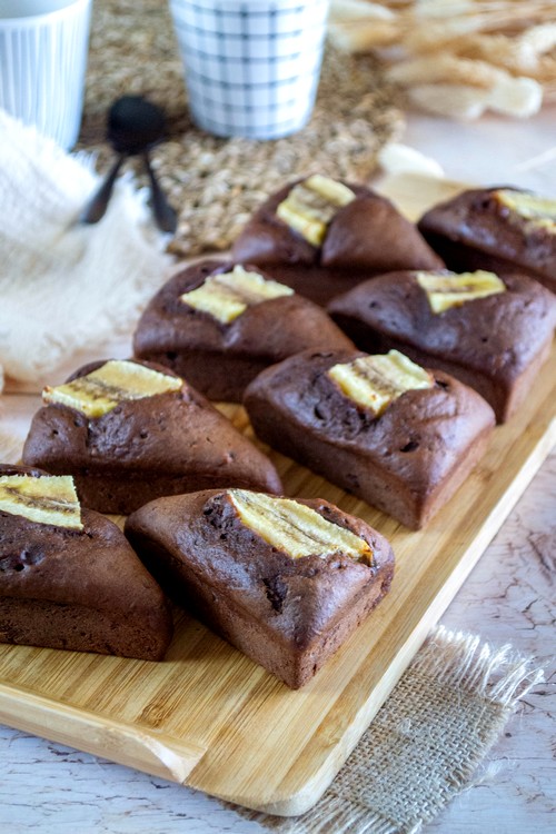 Banana breads tout choco