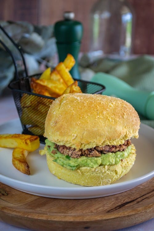 Burgers aux haricots rouges et guacamole