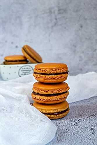 Macarons chocolat passion