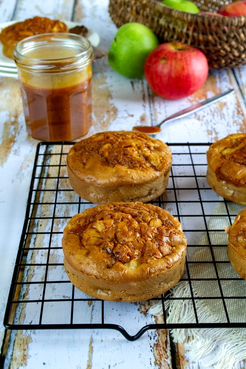 Moelleux pommes & caramel au beurre salé