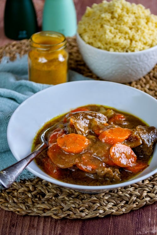 Boeuf confit aux épices