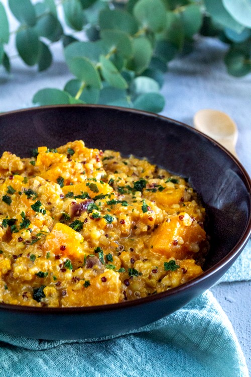 Curry de quinoa à la butternut