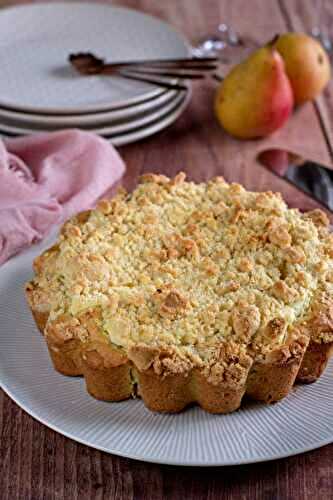 Gâteau poires et ricotta