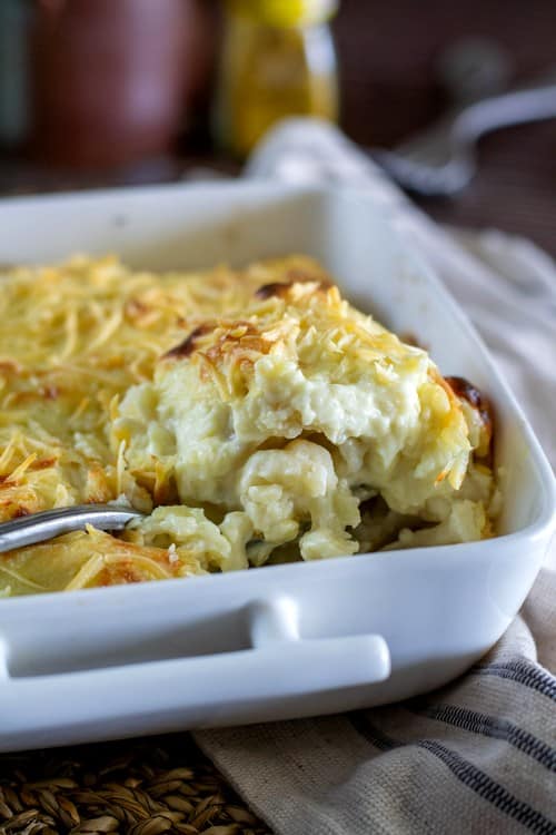 Gratin de chou-fleur au curry