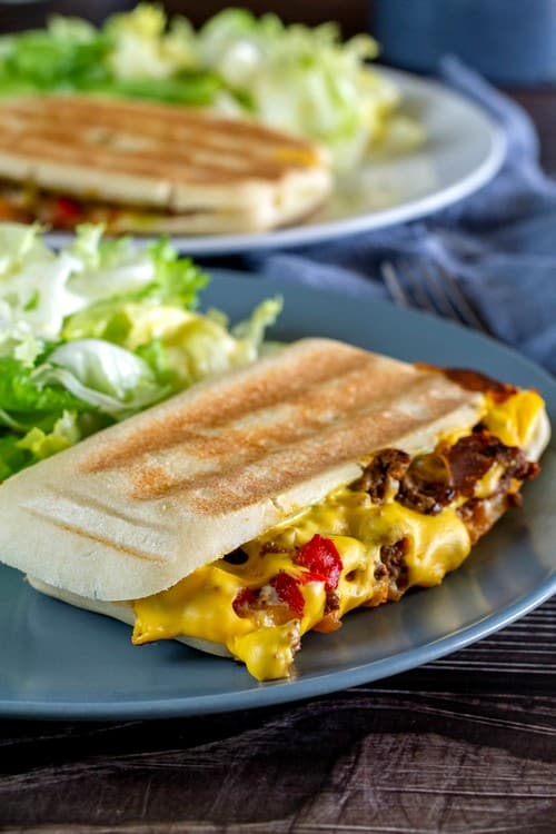 Paninis façon fajitas au boeuf