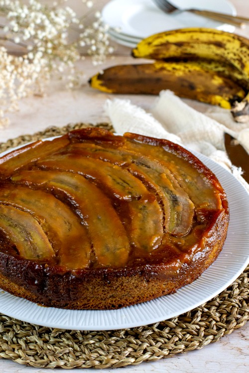 Banana bread façon tatin