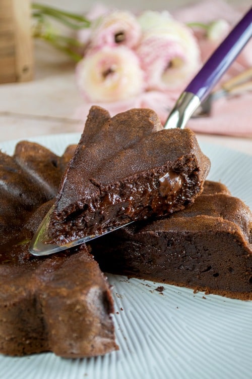 Gâteau fondant chocolat & café
