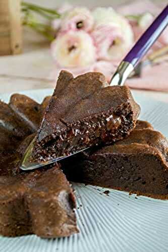 Gâteau fondant chocolat & café