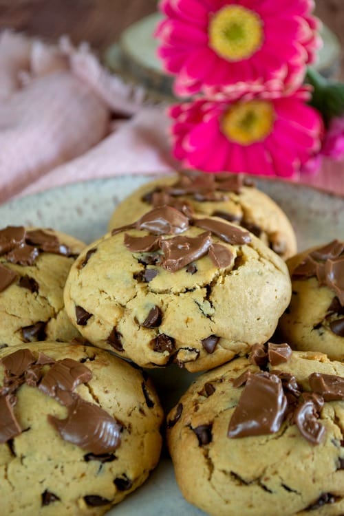 Cookies aux restes de chocolat de Pâques