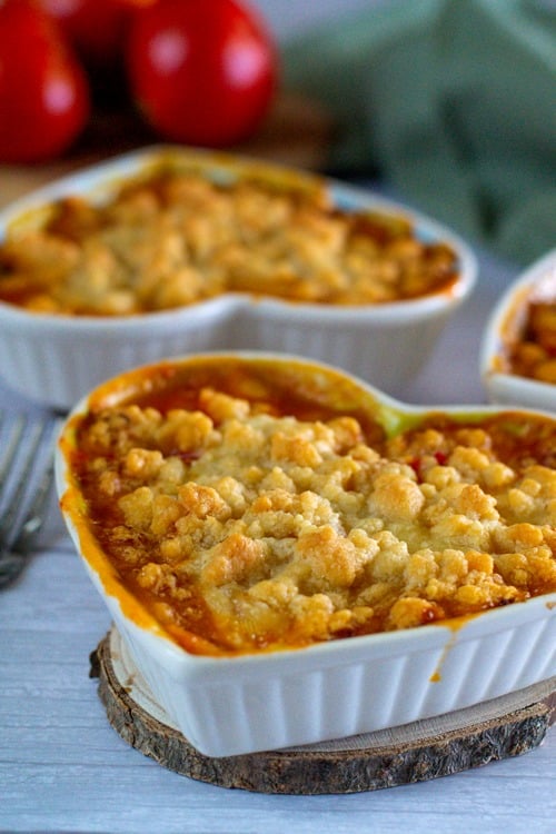 Crumbles de tomates au chèvre