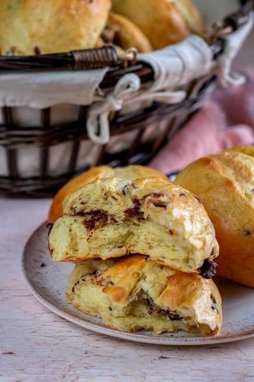 Petites gâches aux pépites de chocolat