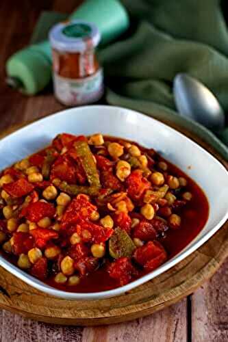 Poêlée de pois chiches au chorizo