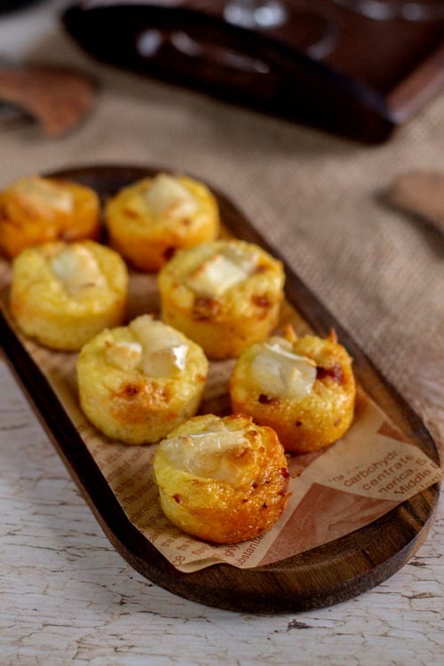 Bouchées moelleuses chorizo chèvre à la semoule