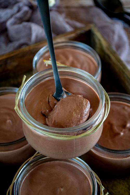 Crème au chocolat et yaourt grec