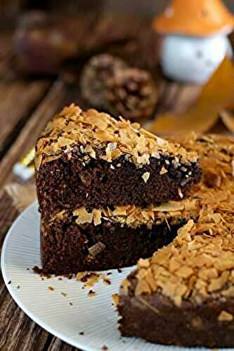 Gâteau au chocolat croustillant