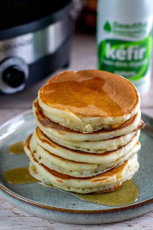 Pancakes au kéfir de lait