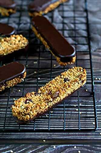 Barres de céréales au chocolat