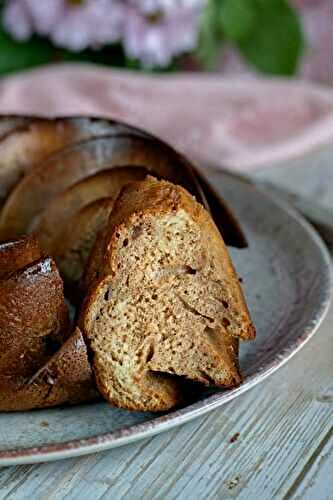 Gâteau marbré à la pralinoise