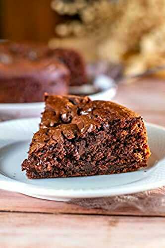 Gâteau fondant choco noisette