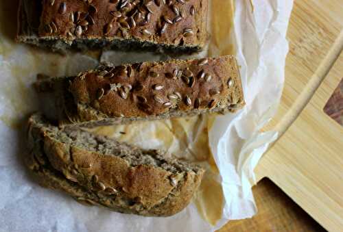 Banana bread au sarrasin