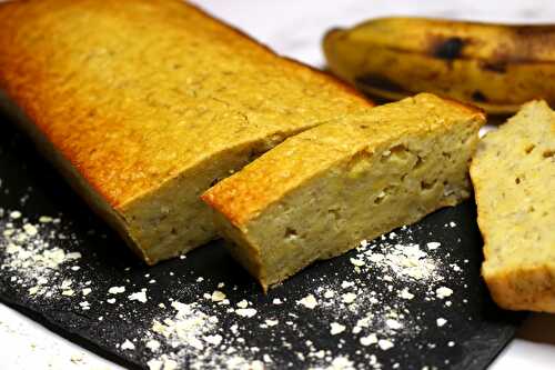 Banana bread aux flocons de céréales- sans gluten, sans lait