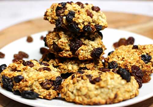 Cookies minimalistes à l'avoine et à la banane