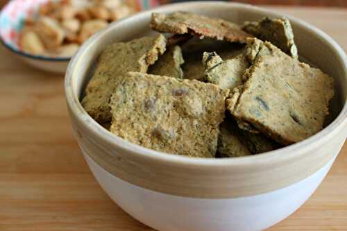 Crackers aux graines et au curry qui croustillent - Quinoa et Basmati