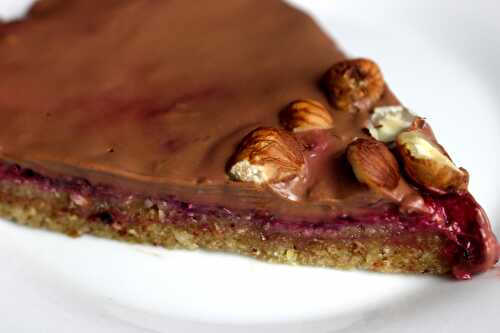 Dessert Passionné: Tarte crue chocolat/fruits rouges