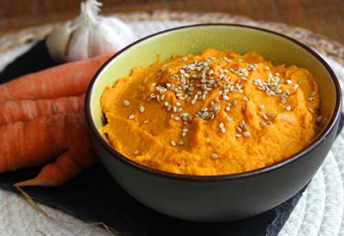 Dips Printannier: Houmous de Carottes