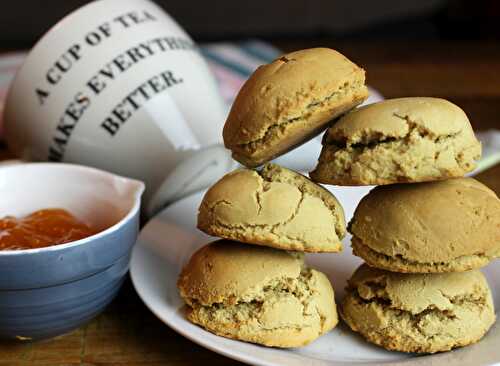 Five o'clock: Scones à l'anglaise sans gluten et sans lait