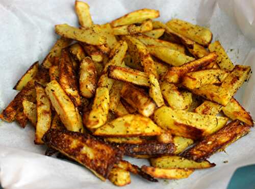 Frites au four- sans gluten, sans lait