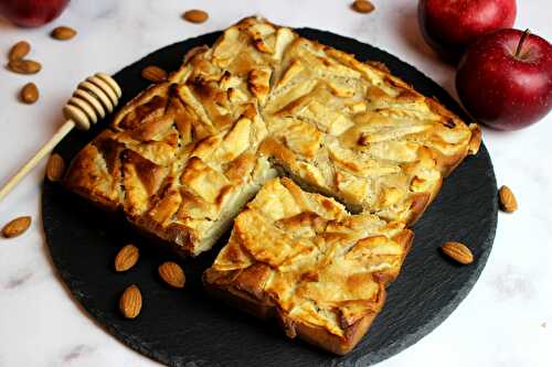 Gâteau pomme, miel, cannelle- sans gluten, sans lait