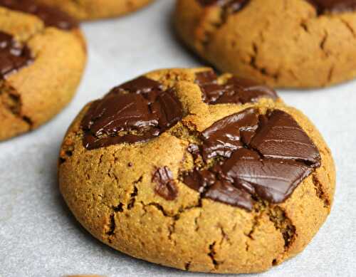 Les cookies du cocooning: châtaigne & chocolat-sans gluten, sans lait - Quinoa et Basmati