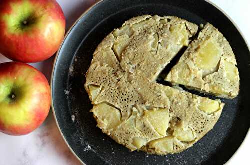 Moelleux pomme cannelle à la vapeur douce- sans gluten, sans lait