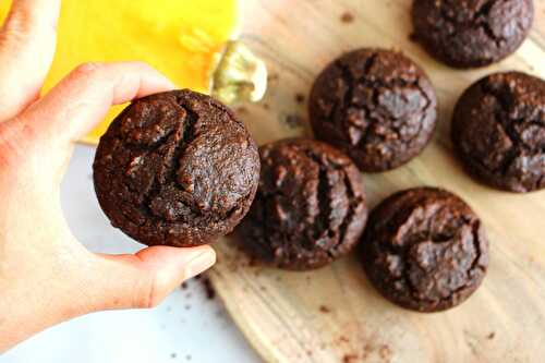 Muffins moelleux butternut cacao- sans gluten, sans lait