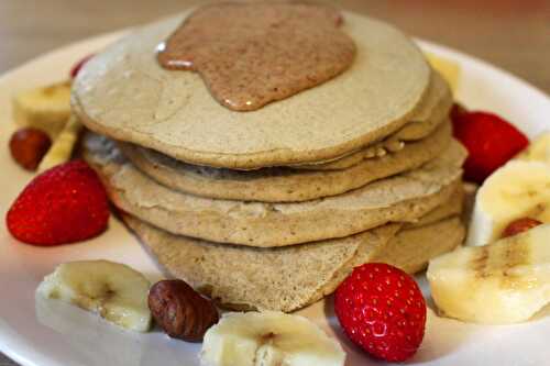 Pancakes au sarrasin-sans gluten, sans lait - Quinoa et Basmati