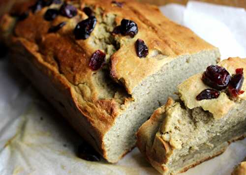 Petit déjeuner d'hiver: Breadcake au sarrasin, clémentine & cranberries