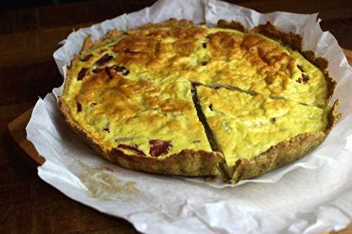 Quiche Lorraine- Sans gluten, sans lait, paléo