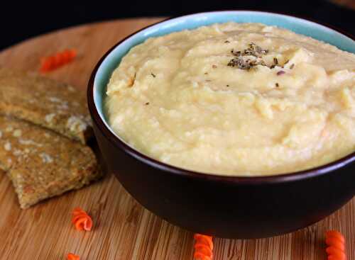 Tartinade crémeuse de lentilles corail au lait de coco