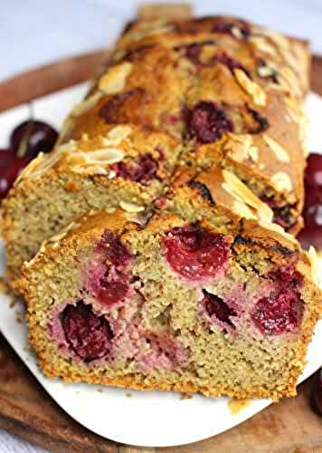 Cake pistache griottes