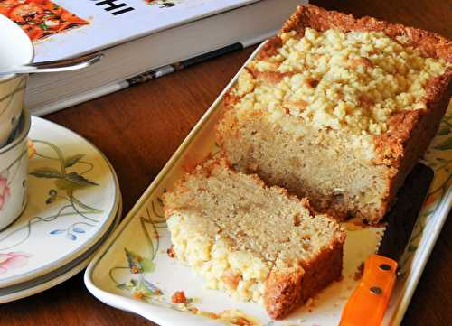 Cake crumble pomme/poire de Yotam Ottolenghi