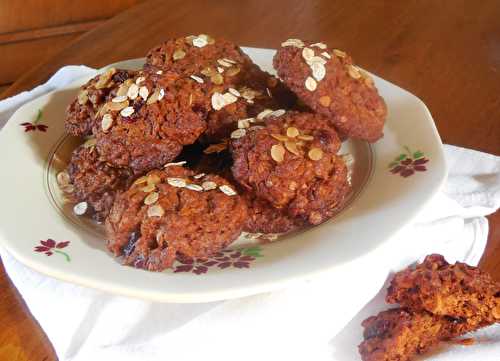 Cookies au sarrasin, cranberries et miel