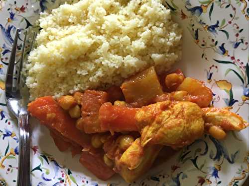 Couscous poulet & légumes