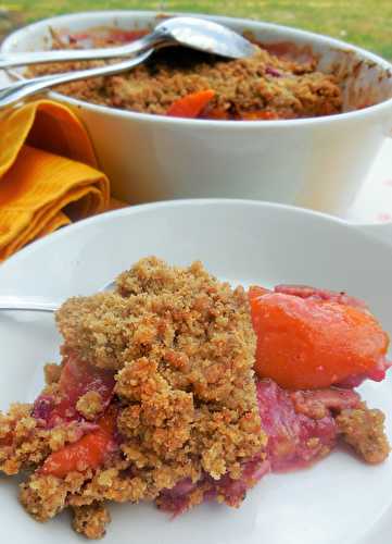 Crumble multi-fruits d’été