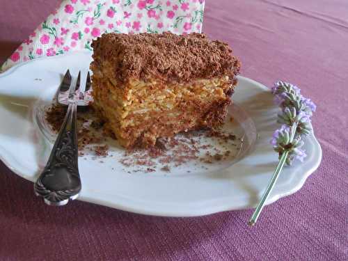 Gâteau (de mamie) aux Thé Brun, café et chocolat