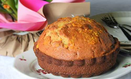 Gâteau parfumé à la fleur d’oranger