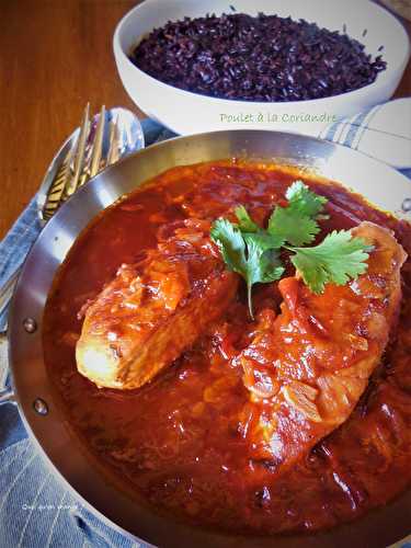 Poulet à la coriandre fraîche de Djouza