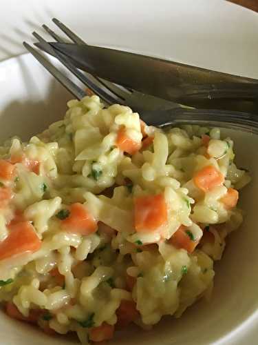 Risotto aux légumes d’hiver et herbes fraîches