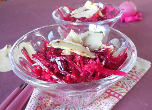 Salade de betterave, cranberries et sarrasin
